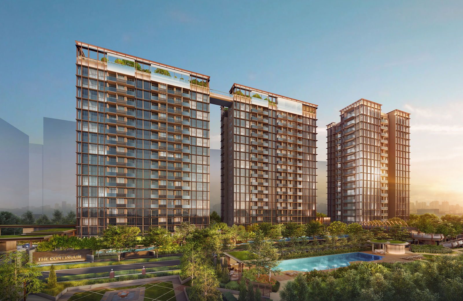 The Continuum 双悦园 — artist's impression