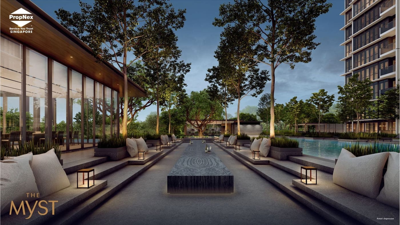 The Myst — The Lush Sunken Lounge, artist's impression
