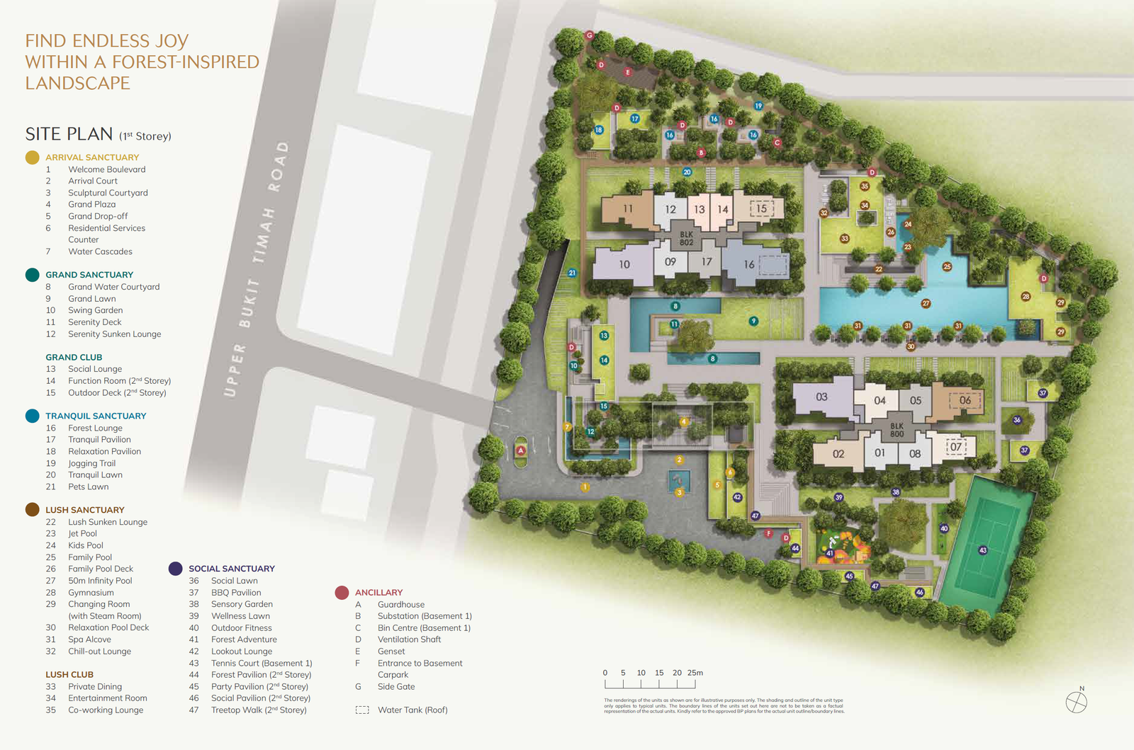 The Myst — site plan