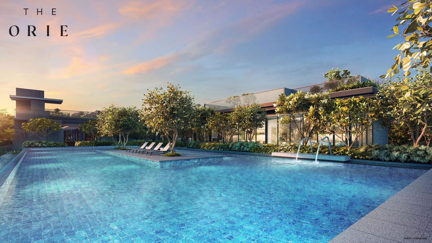 The Orie 艺景峰 — artist's impression