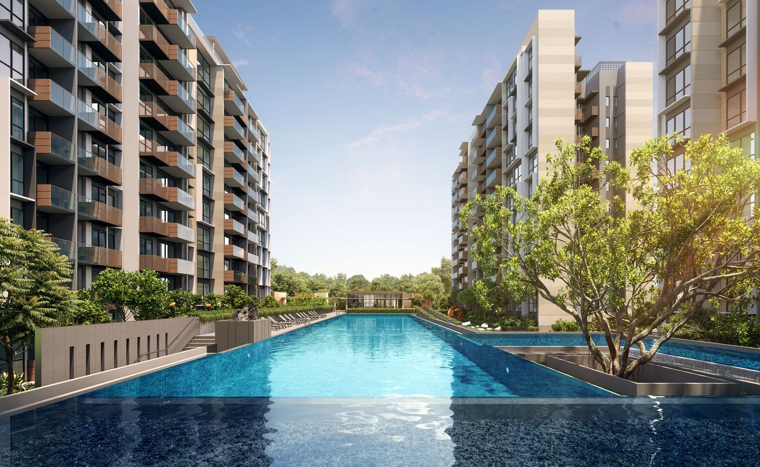 The Sen — 50m lap pool, artist's impression
