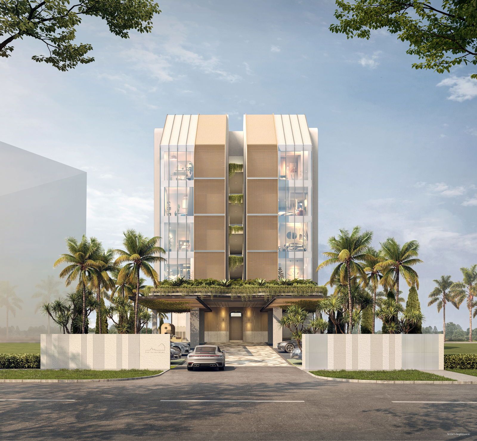The Shorefront — artist's impression of the development at 165 Jalan Loyang Besar