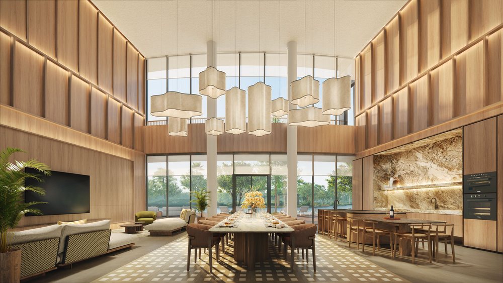Artist’s impression: Grand Function Room (approx. 97 sqm, 8.5m ceiling) (Grand Clubhouse), Thomson Reserve