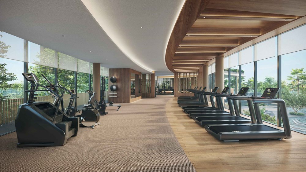 Artist’s impression: Main Gym (approx. 212 sqm) (Grand Clubhouse), Thomson Reserve