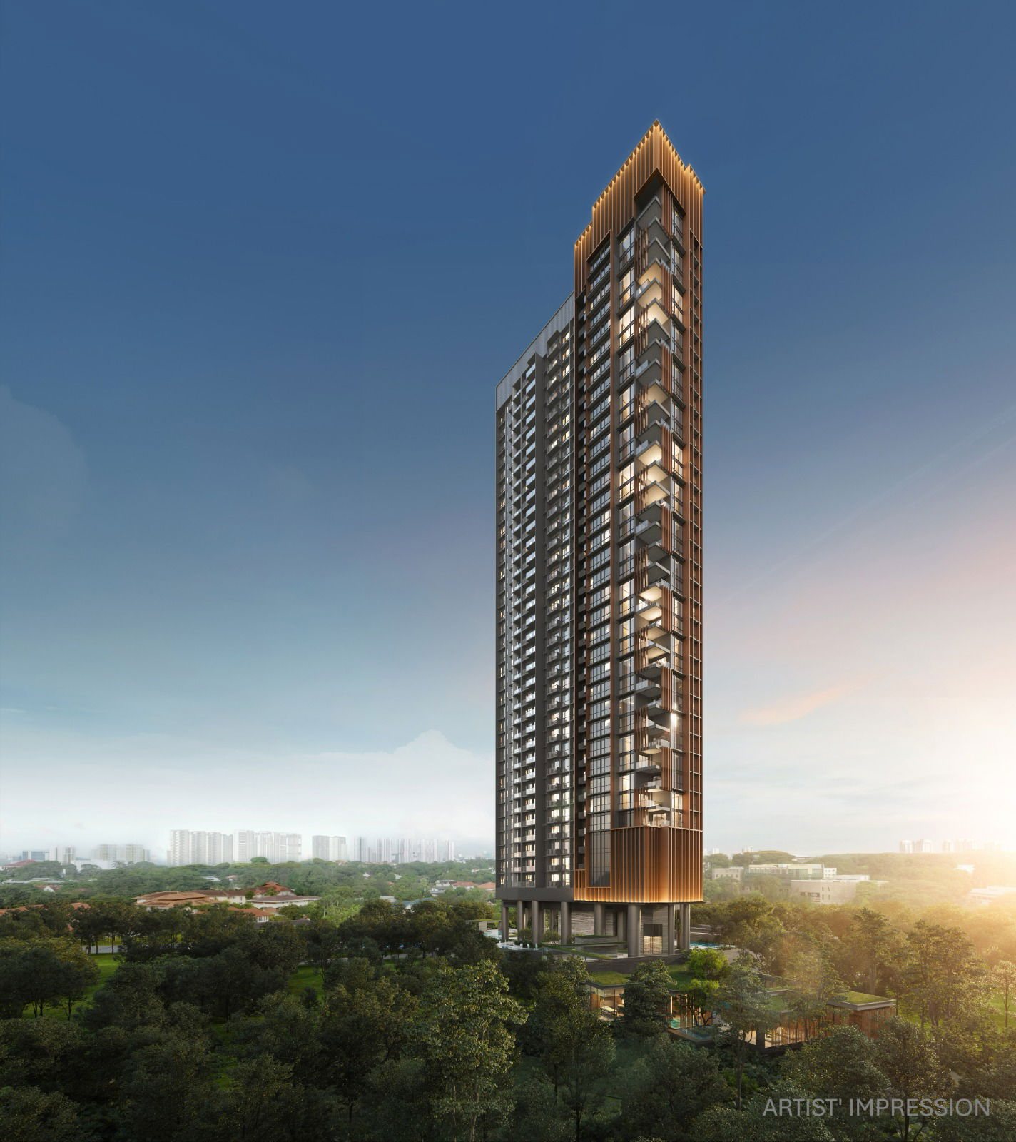 UPPERHOUSE at Orchard Boulevard — artist's impression