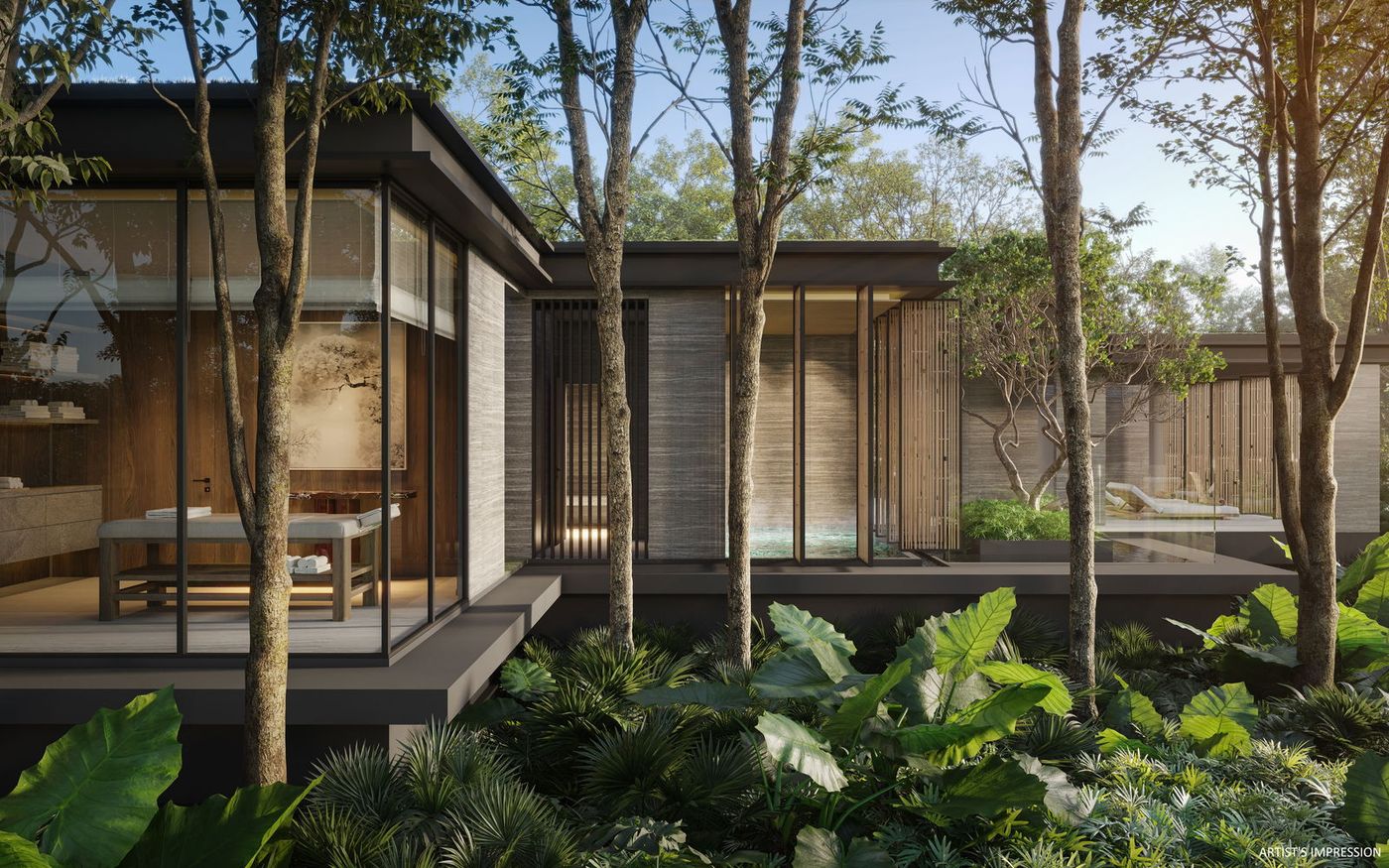 UPPERHOUSE at Orchard Boulevard — Botanical Villa 2 render