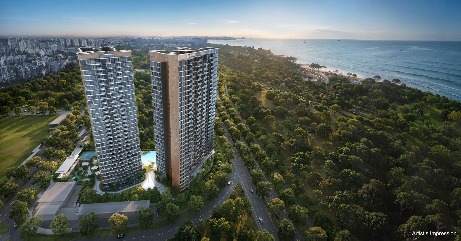 Vela Bay — artist's impression