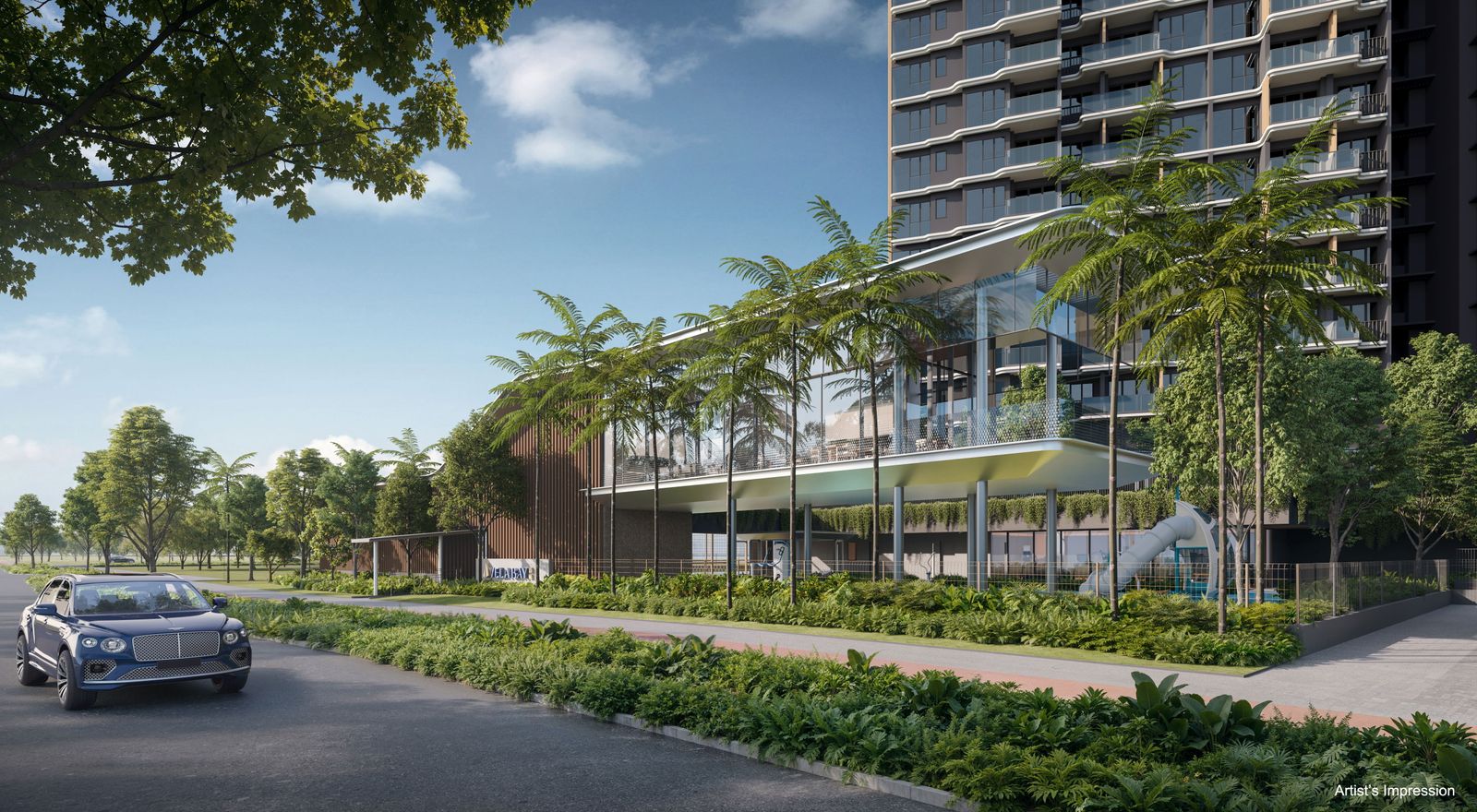 Vela Bay — artist's impression