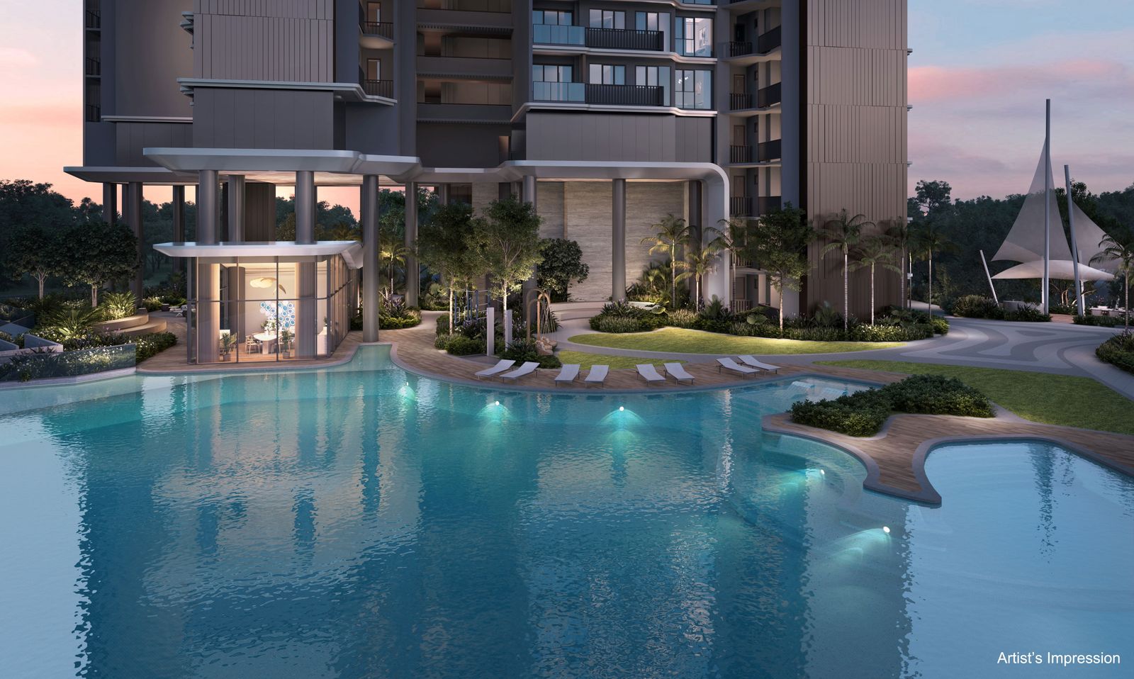 Vela Bay — artist's impression