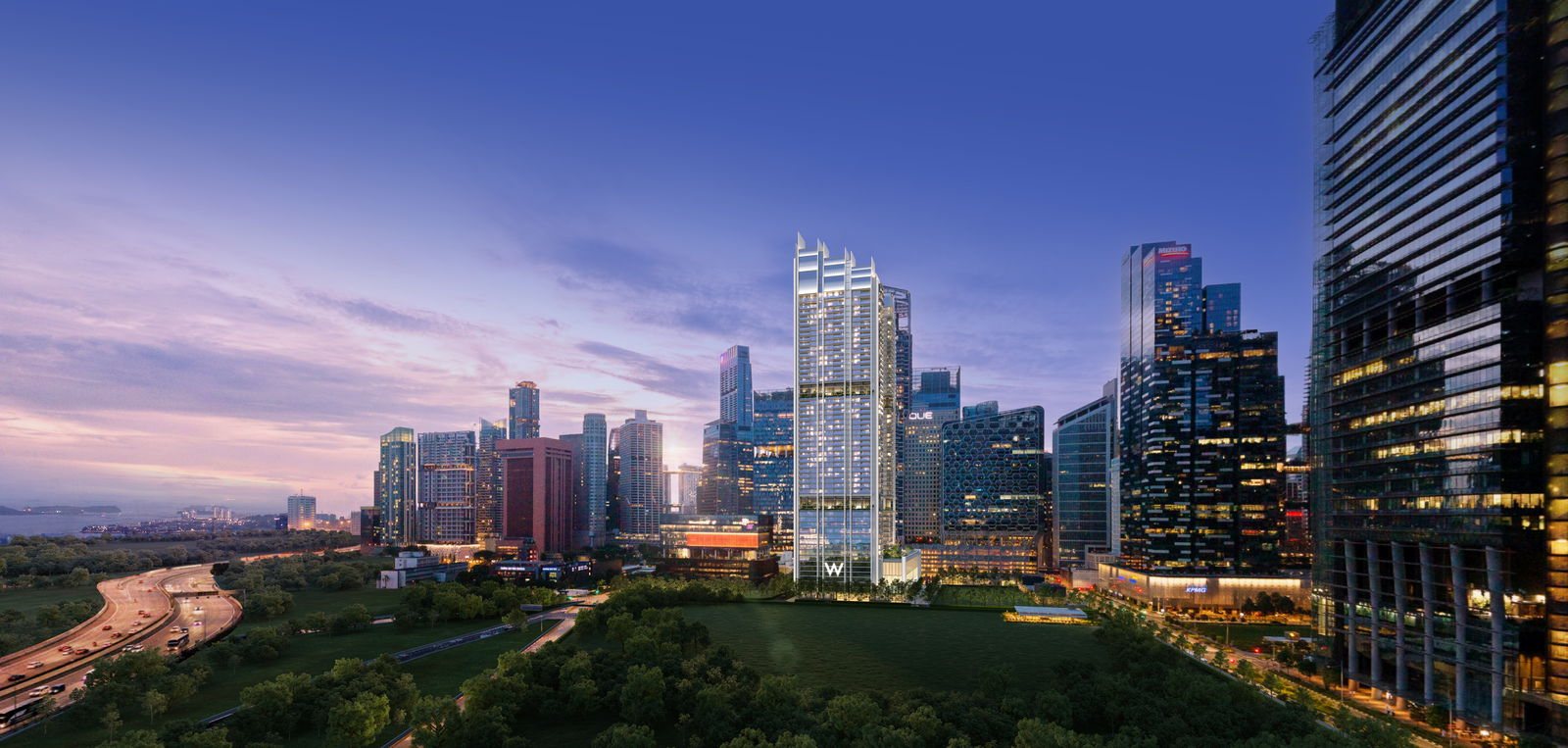 W Residences Marina View — artist's impression