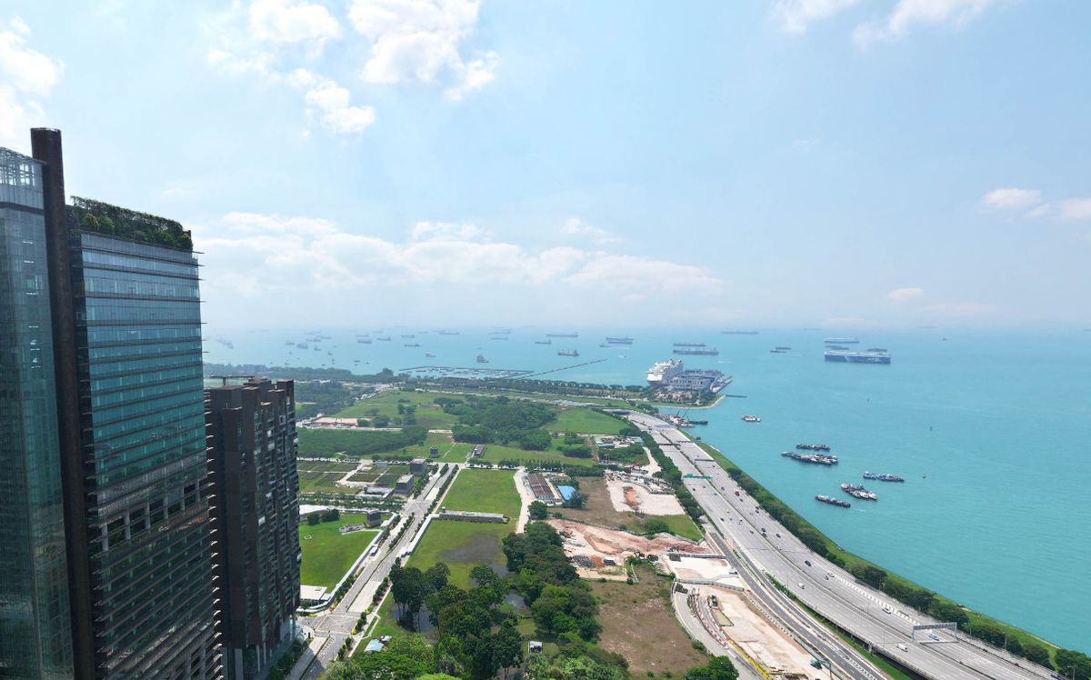 W Residences Marina View — aerial view