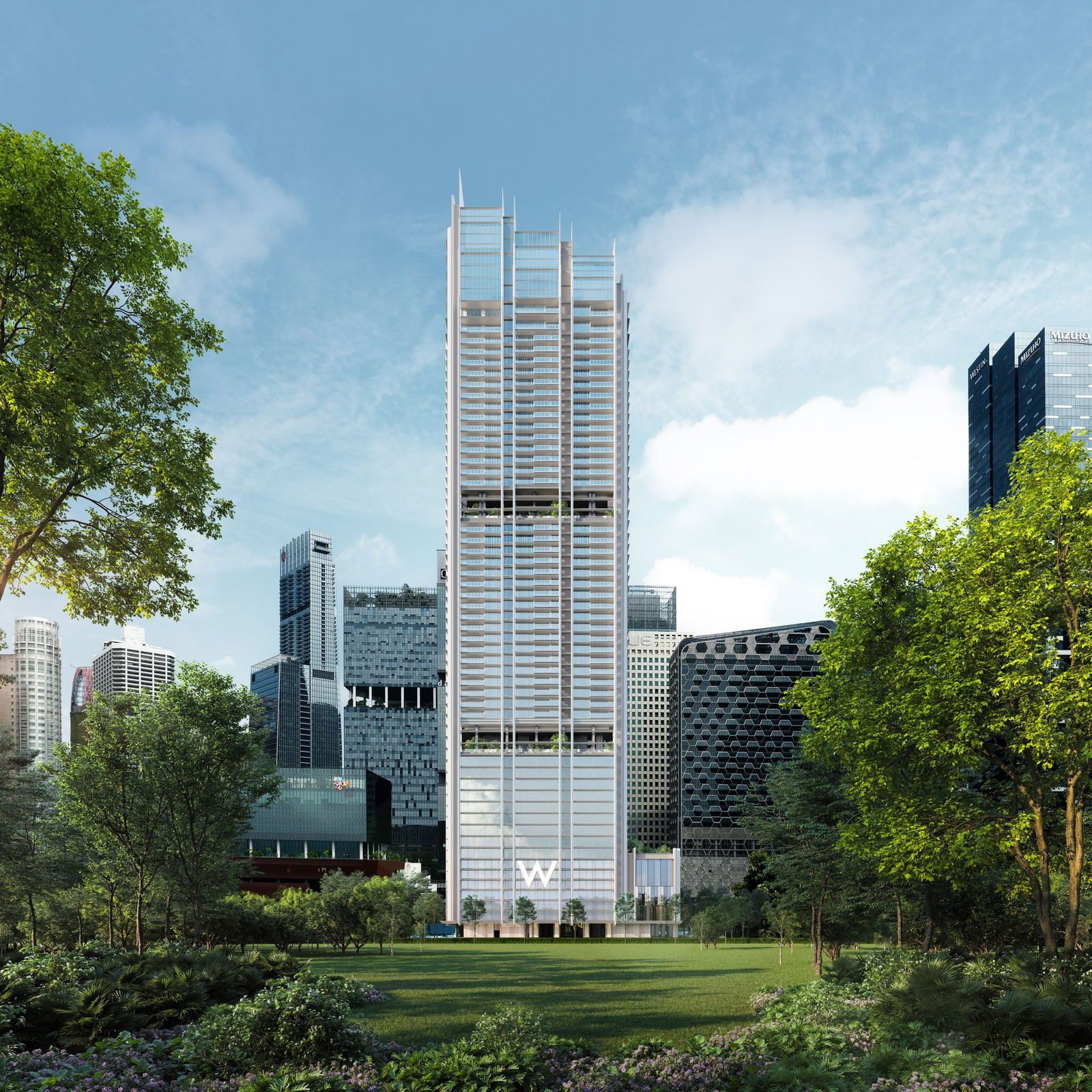 W Residences Marina View — artist's impression