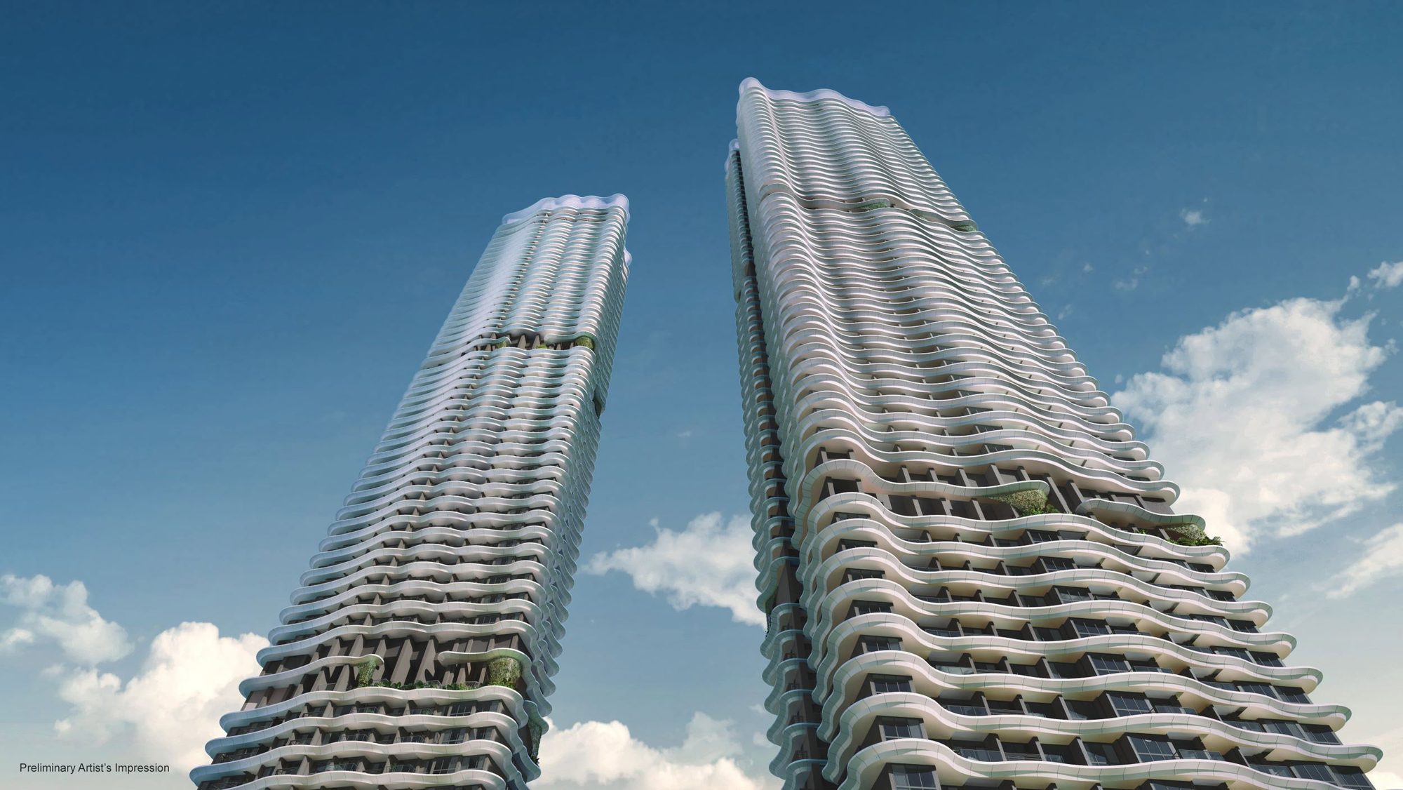 Zyon Grand 卓悦峰 — external perspective render
