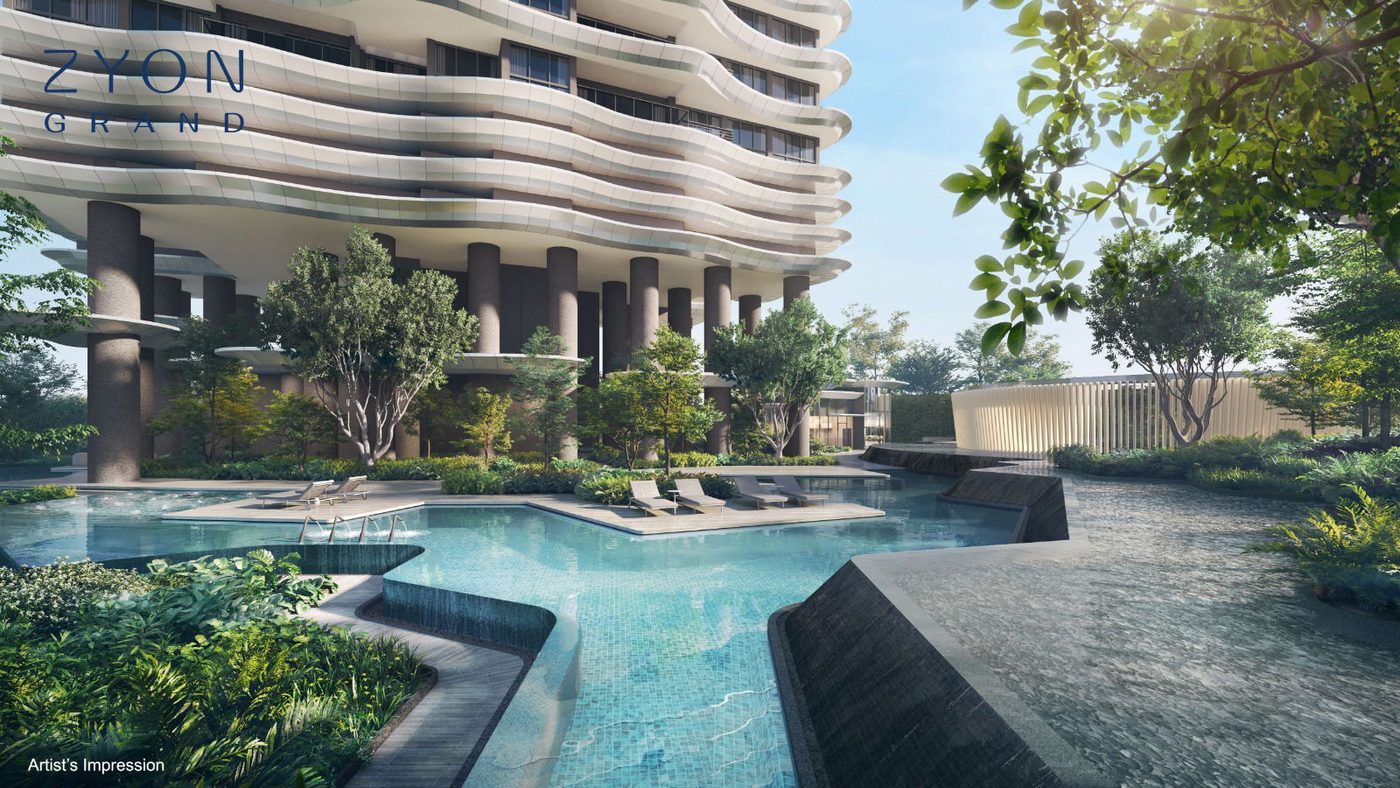 Zyon Grand 卓悦峰 — artist's impression