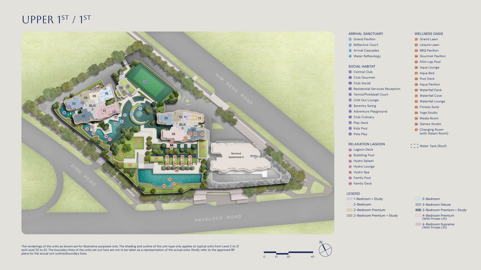 Zyon Grand 卓悦峰 — site plan